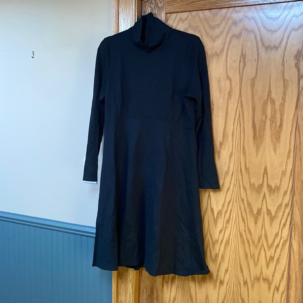 Seraphine black maternity dress